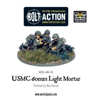 Bolt Action US Army M2 60mm Light Mortar Team