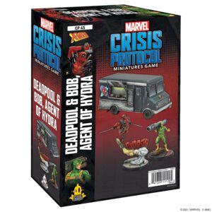 Marvel Crisis Protocol Deadpool & Bob Agent of Hydra