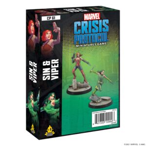 Marvel Crisis Protocol Sin & Viper