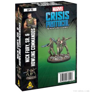 Marvel Crisis Protocol Nick Fury, Sr. & Howling Commandos