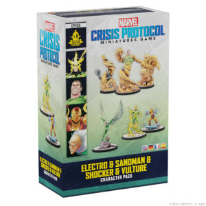 Marvel Crisis Protocol - Electro and Sandman and Shocker and Vulture