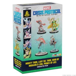 Marvel Crisis Protocol - Mighty Thor, Lady Sif, Thor, Loki