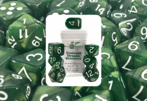 7-Set Emerald Dragon Shimmer - White