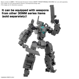 GUNDAM 30MM 1/144 Extended Armament Vehicle (Smart Transformable Machine Ver.)
