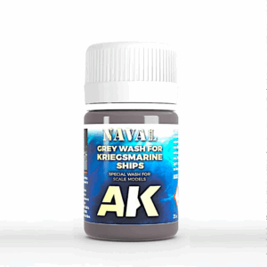 AK Interactive Kriegsmarine Ships Grey Wash 35ml