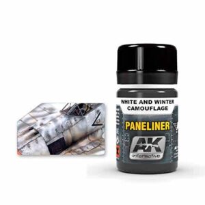 AK Interactive Air Series Panel Liner White & Winter Camouflage 35ml