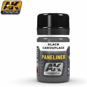 AK Interactive Air Series Panel Liner Black Camouflage 35ml