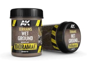 AK Interactive Terrains Wet Ground 250ml