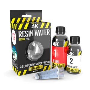 AK Interactive Epoxy Water Resin 2-Components 375ml