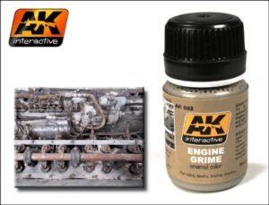 AK Interactive Enamel Paint Engine Grime 35ml