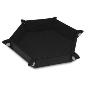 Dice Tray - LX - Hex - Black