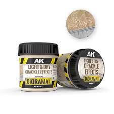 AK Interactive Light & Dry Crackle Effects 100ml