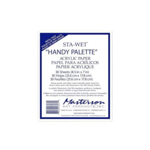Masterson Sta-Wet Palette Paper