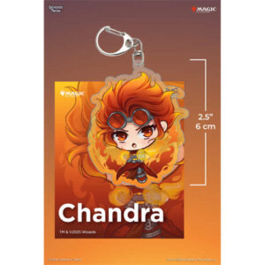 Keychain MTG Acrylic Commanders - Chandra