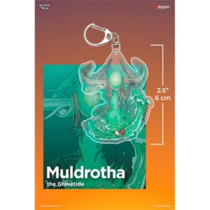 Keychain MTG Acrylic Commanders - Muldrotha The Gravetide