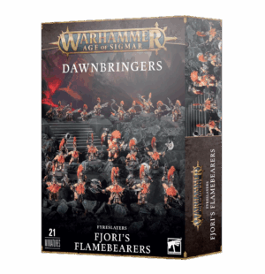 WARHAMMER Age of Sigmar Fyreslayers  Regiment of Renown Fjori Flamebearers