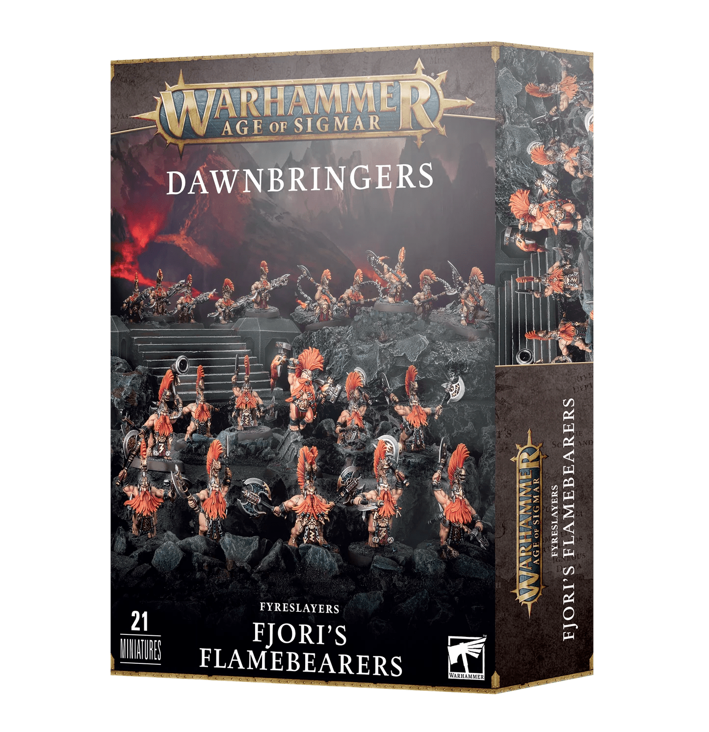 WARHAMMER Age of Sigmar Fyreslayers  Regiment of Renown Fjori Flamebearers