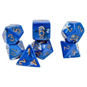 Chessex Polyhedral Set (7) Brush Waterbreak