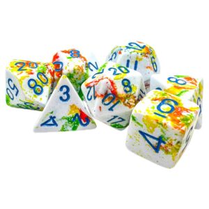 Chessex Polyhedral Set (7) Brush Breezy