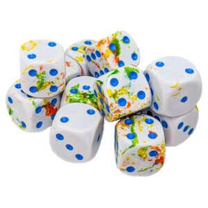 Chessex 16mm d6 Set (12) Brush Breezy