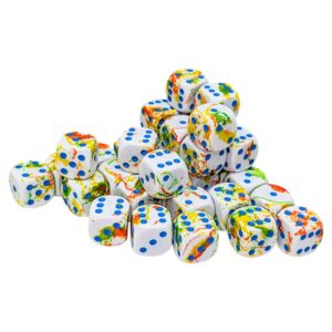 Chessex 12mm d6 Set (36) Brush Breezy