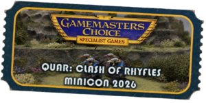 MINICON 2026 Weekend 3-Day Entry Badge + QUAR: Clash of Rhyfles